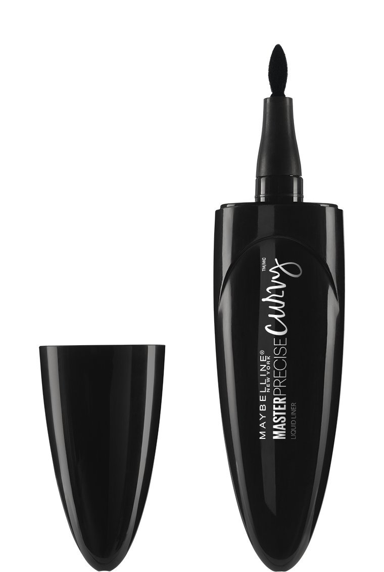 230816062224782_1 Maybelline New York Master Precise Curvy, Black, 2 Count - Image 1